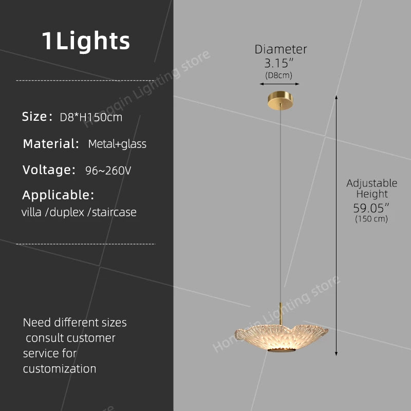 Suspension lumineuse contemporaine 15 lumières blanc doré D60 4000k 3000k 6000k
