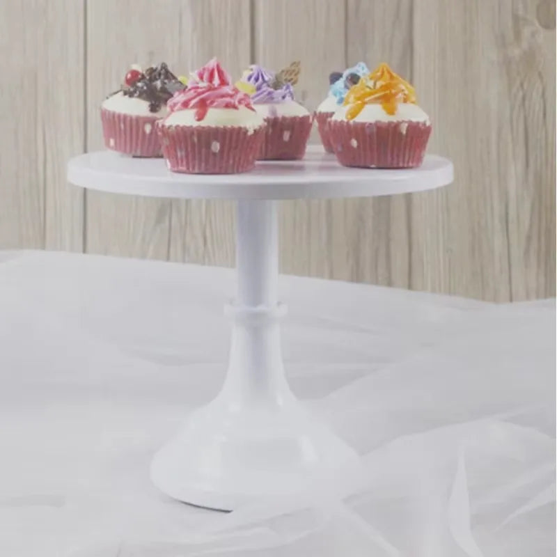 support gâteaux moderne bleu clair rose pâle blanc doré 10 12 pouces
