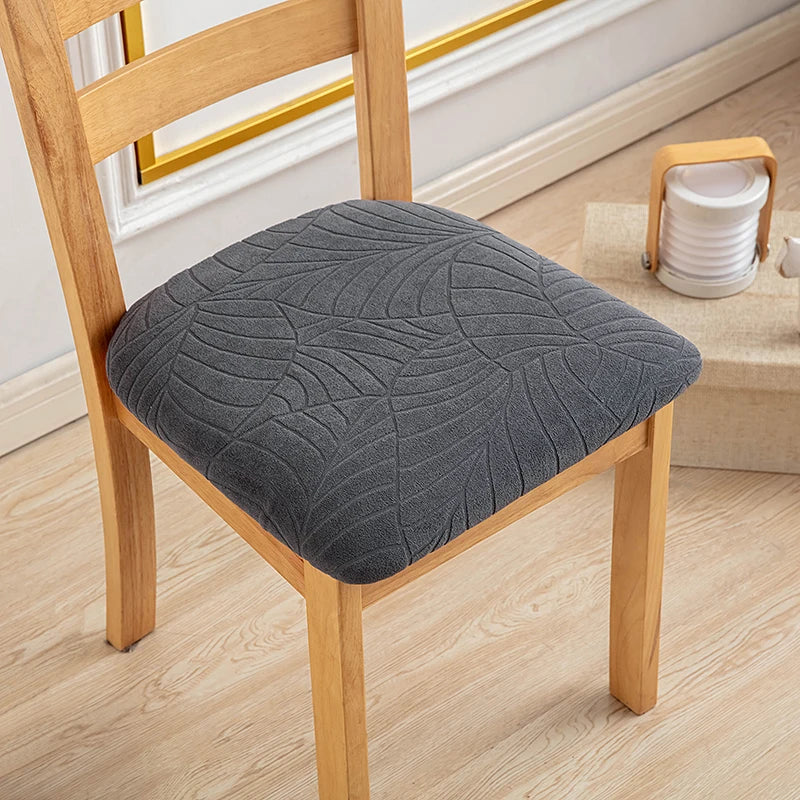 coussin chaise beige imprimé feuille moderne adhésif polyestere elasthanne usage mariage banquete