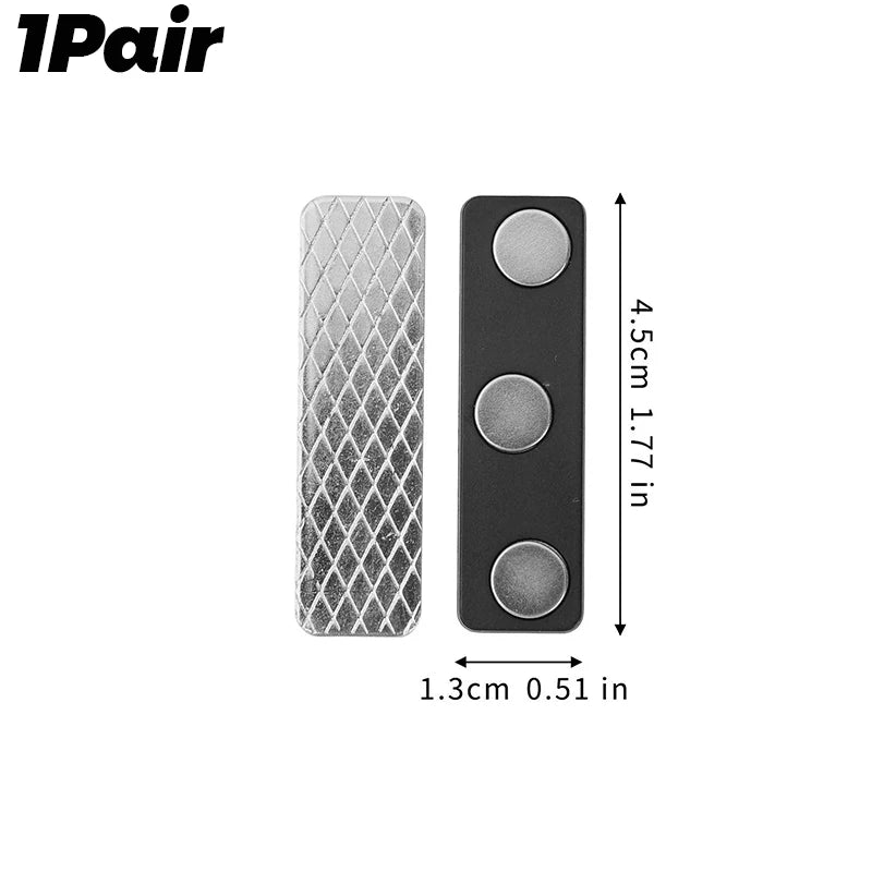 aimants puissants rideaux adhésifs sans perçage noir blanc modernes 12 pairs pairs