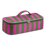 sac rangement coiffure vert rose brosse peigne diffuseur moderne pliable polyester multifonctionnels accessoires capillaires