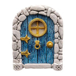 portes décoratives extérieures bois imitation celtiques triskel fantaisie féerique rustique