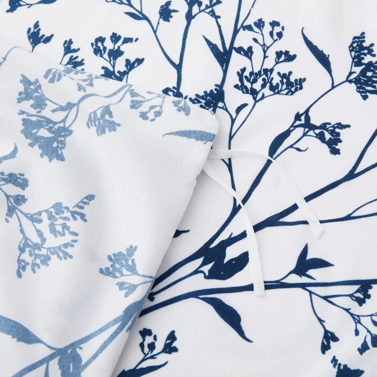Texture brossée de la housse de couette polyester