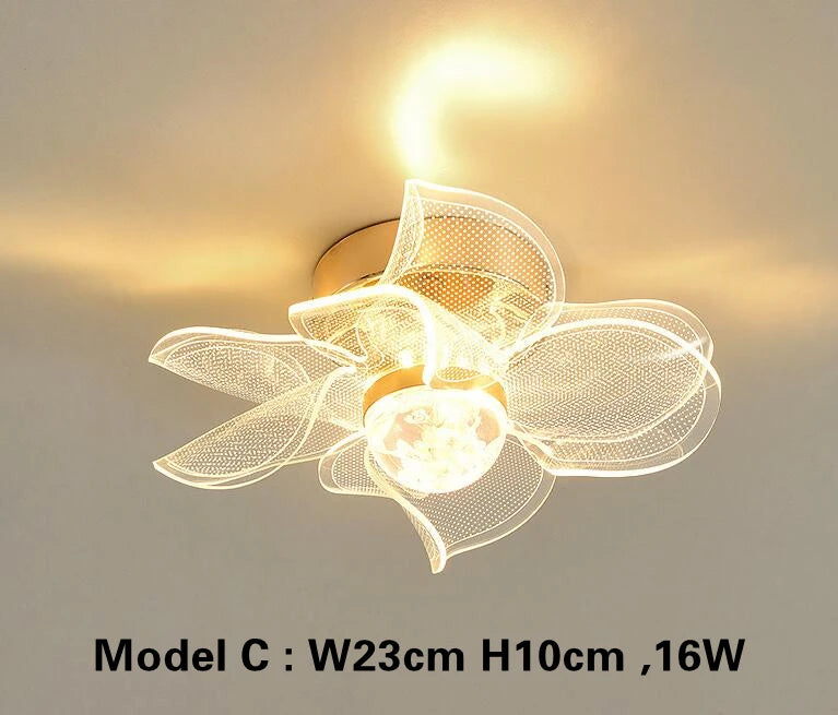 lampe moderne blanche dorée réseau fil organique led sources 249 2000lm