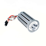 projecteur led argenté moderne 24v ws2811 ws2814 rgbw 10w 15w 20w 25w jst cinq