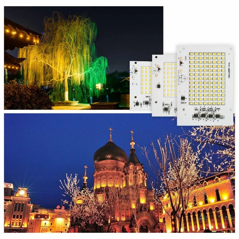 projecteur led 10w 20w 30w 50w 100w blanc chaud froid moderneextérieur