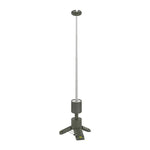lampe solaire portable led vert blanc télescopique rechargeable trépied base magnétique camping randonnée aventure