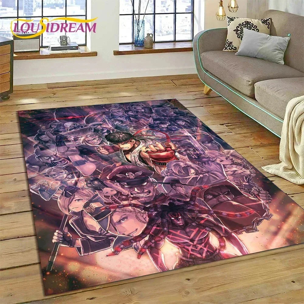 Tapis Street Fighter avec canapé