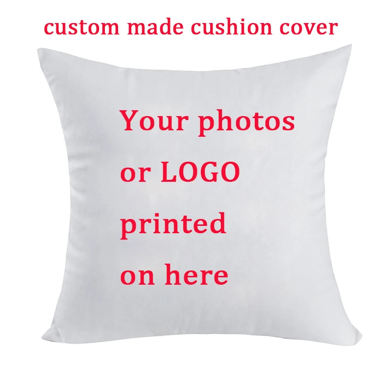 coussin personnalisable carré blanc imprimé animaux motifs floraux simples complexes urbains graphiques lavable