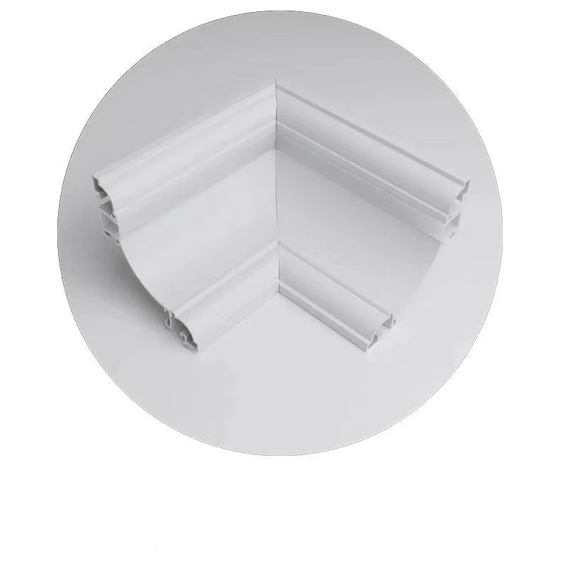 profils d'éclairage led blancs lisses modernes fixationintérieur extérieur góc ngoài góc trong