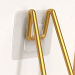 supports cadre photo adhésifs modernes blanc doré argenté lisses opaques 13cm 18cm 23cm