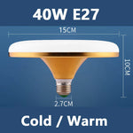ampoule led ufo e27 ac 220v 15w 20w 30w 40w 50w 60w lumière froide