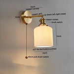 lampe murale moderne dorée blanche plissée fixée mur ampoule led e27 4w 60w