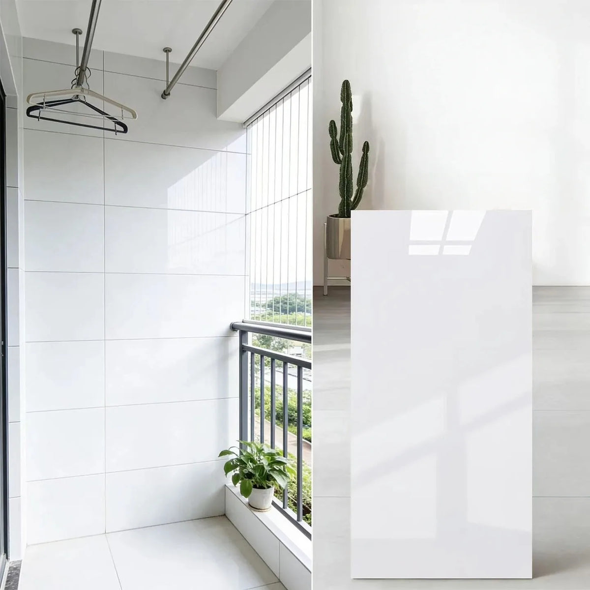 auto adhésif panneau décoratif marbre blanc moderne intérieur cuisine meuble mur carreaux 30x60cm blanc