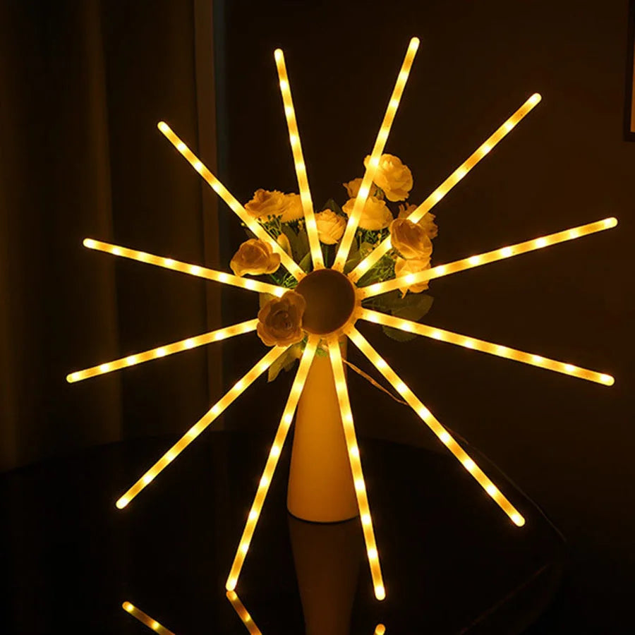 guirlande lumineuse noël étoile moderne leds blanc violet vert bleu rouge jaune