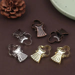 pinces linge décoratives multifonctionnelles argentées dorées bronzes texturées vintageextérieurquatre saisons