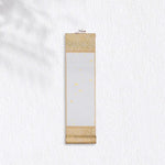 peinture calligraphie chinoise papier art decor maison moderne lettre rouge jaune vert orange