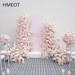 décoration mariage arbre artificiel rose clair fleurs modernes élégantes extérieurintérieur événement floral