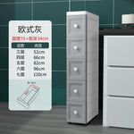 meuble tiroirs blanc moderne roues salle bain cuisine niveaux multifonctionnels