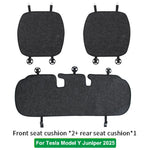 coussin siège tissu lin couvre revêtement arrière clips gris moderne protection voiture