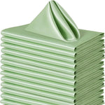 serviettes table gris bleu marine uni soyeuses réutilisables lavables événements fêtes