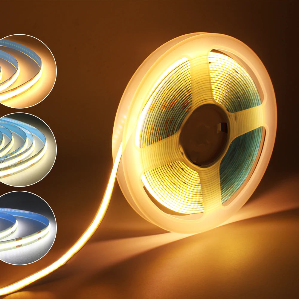 ruban led flexible 5m 320 diodes blanc chaud blanc naturel blanc froid moderne