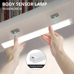 lampe induction corporelle rechargeable blanc moderne minimaliste clips chargeur 10cm 20cm 30cm 50cm