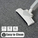tapis moderne beige gris antidérapant scénique durable entrée couloir bain polyester