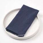 serviettes coton 40x40cm beige clair simple rustique réutilisables table maison party