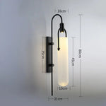 lampe murale moderne noir doré blanc abat jour câble 220v 110v 90 260v certifications