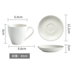 tasses céramique porcelaine poignée cuillères moderne rouge vert bleu jaune blanc