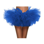 Jupe tutu tulle opaque classique multicolore adulte princesse plissée mini dài dessus genou