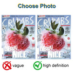 impression photo HD toile mural affiche graphique moderne motifs culinaires fruits légumes A2 A3