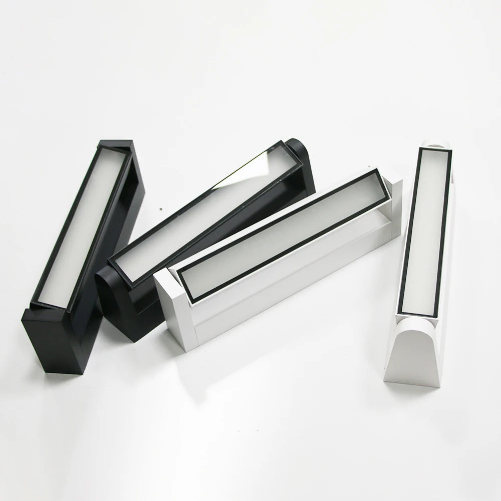 lampe murale moderne led noir blanc ip65 2492000lm 110240v aluminium
