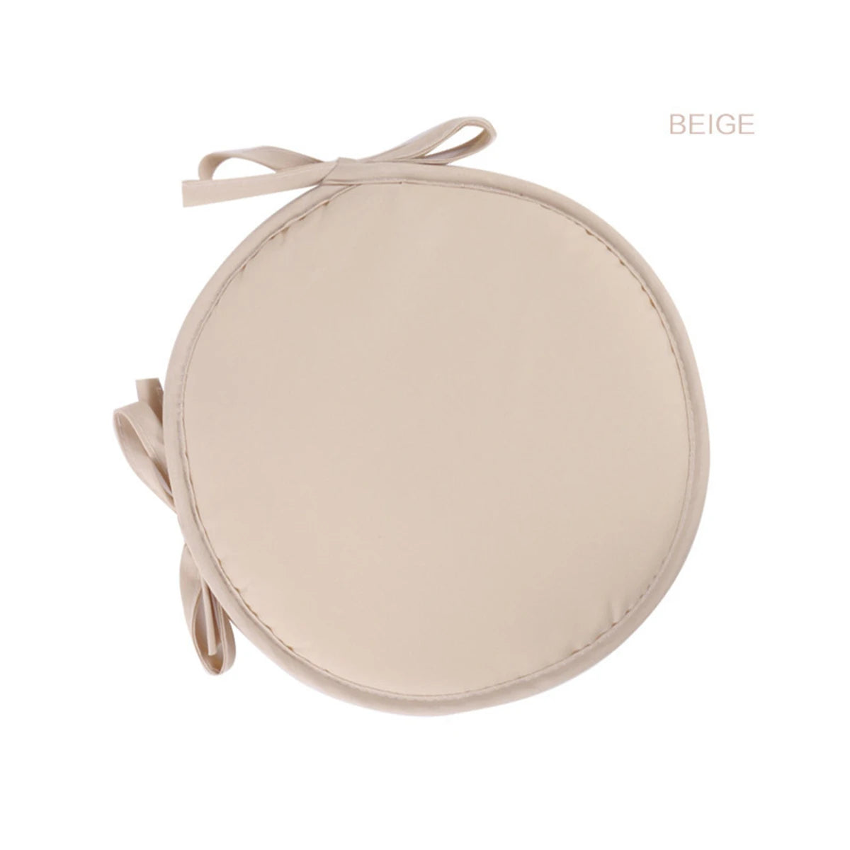 coussin chaise rond moderne ruban fixation lavable siège jardin maison
