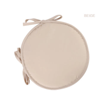 coussin chaise rond moderne ruban fixation lavable siège jardin maison