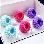 moule silicone framboise gateau mousse chocolat pudding decoratif original six cavites