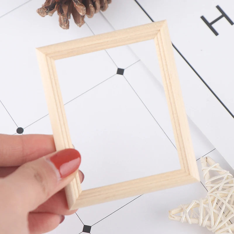 cadres photo miniature maison course meuble bois cadre vintage décoration bricolage mur fantaisie résine