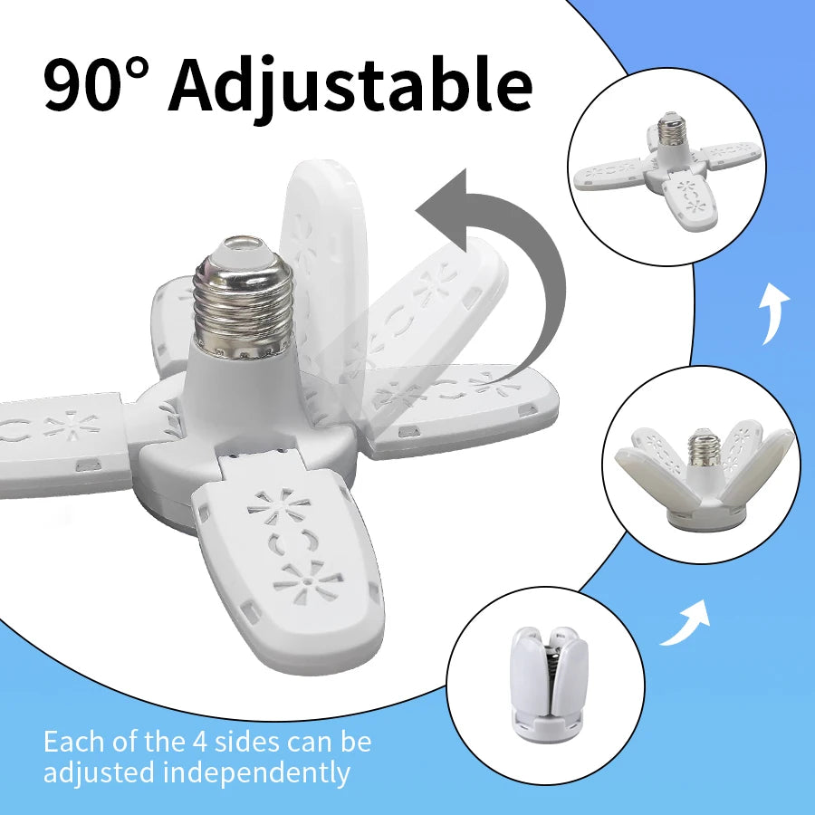 lampe led pliable blanc moderne minimaliste 360 angle blanc chaud 2700k e27 50000h