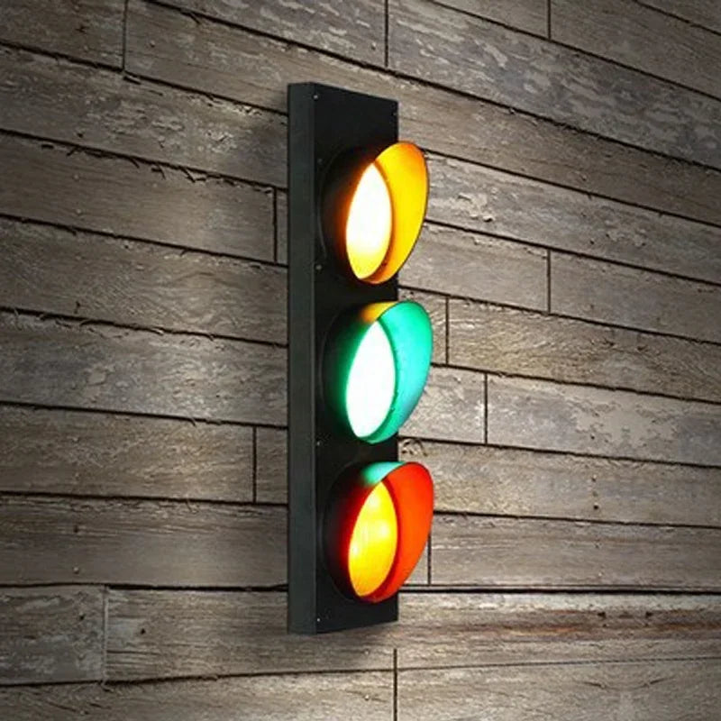 signal lumineux rouge vert jaune noir moderne éclairage cuisine chambre coucher salle manger
