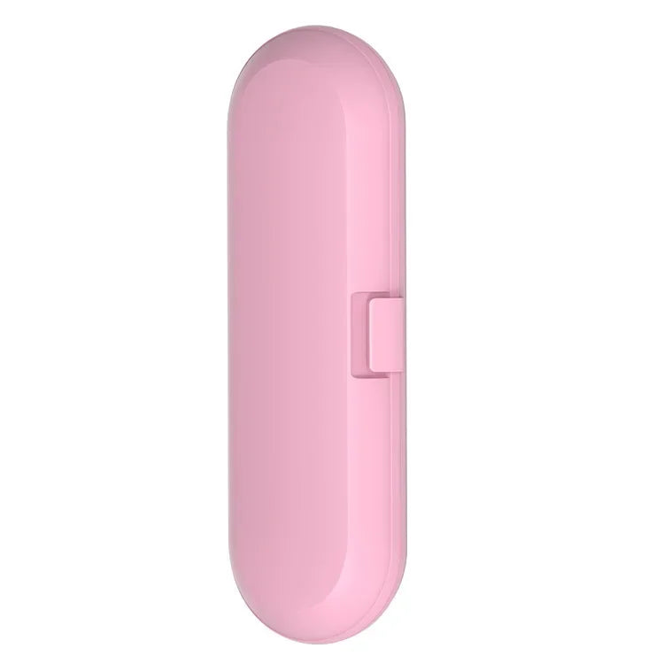 brosse dents électrique boîte rangement portable clip moderne rose bleu vert noir