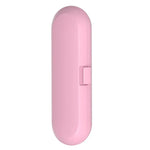 brosse dents électrique boîte rangement portable clip moderne rose bleu vert noir