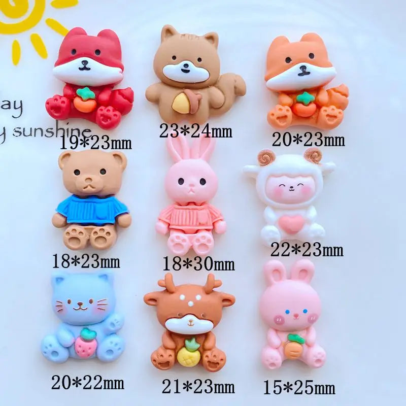 bijoux animaux rose bleu orange rouge marron clair blanc doux mignon coeurs patte oreille