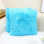 taies d'oreiller blanches modernes non toxiques 100% polyester 18x18 pouces pack fixés respectueux environnement