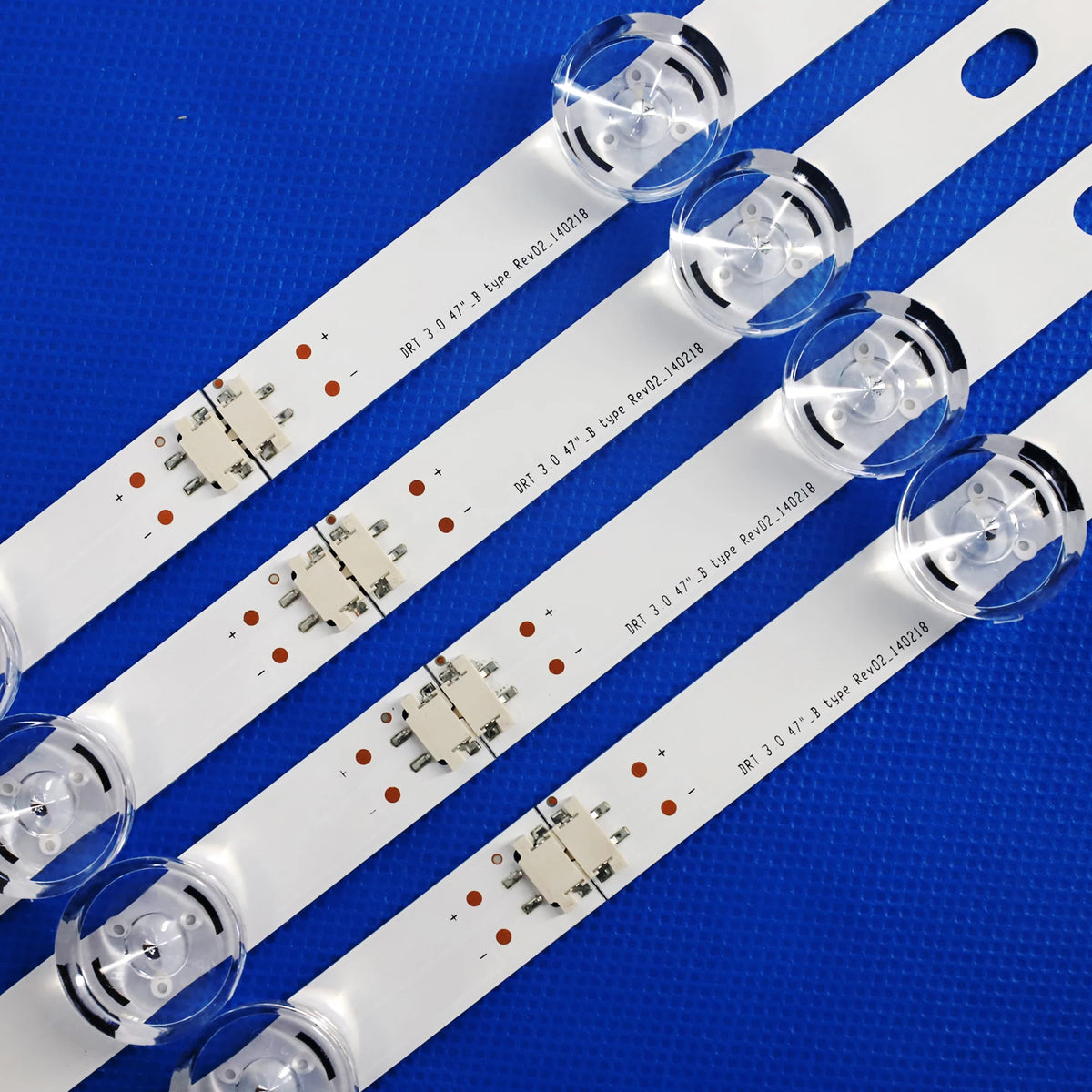 barres lumineuses led blanc industriel connecteurs technologie backlight écran fixations