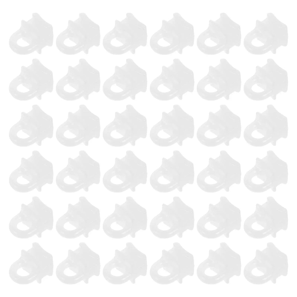 clips rideau transparents moderne volets pvc accessoires fenetre glisseurs plastique