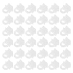 clips rideau transparents moderne volets pvc accessoires fenetre glisseurs plastique
