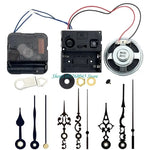 kit montre mécanique noir blanc doré aiguilles boîtier batteries instructions classique