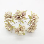 couronne fleurs artificielles pivoine romantique décoration intérieure mariage anniversaire fêtes