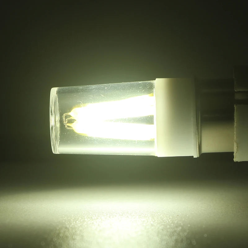 ampoule led filament blanc jaune transparente moderne g9 2w 3w 220v 5000h
